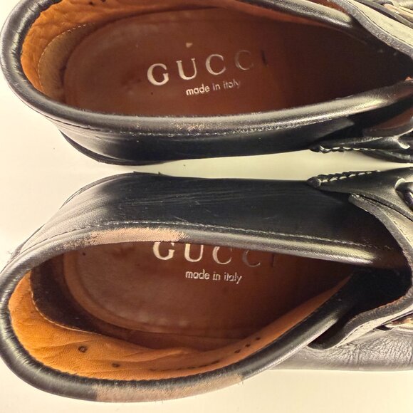 Hightop Gucci Sylke Horsebit Chukka Loafer - Picture 5 of 10